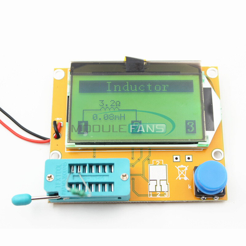 Transistor Tester LCR-T4 LCD Display M328 Diode Triode Capacitance ESR MOS
