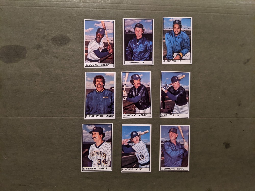 U Pick - 1982 All-Star Game Program Insert "Common Players"