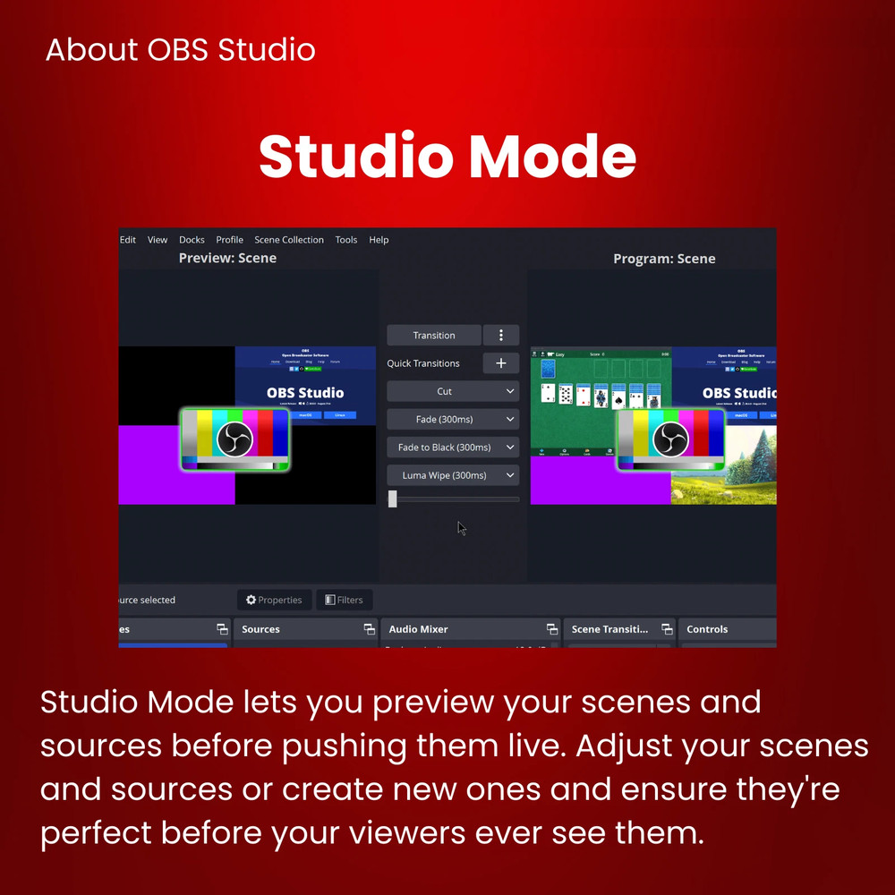 OBS Studio 2026 - Video Recording | Live Streaming Screen Recording Windows Mac