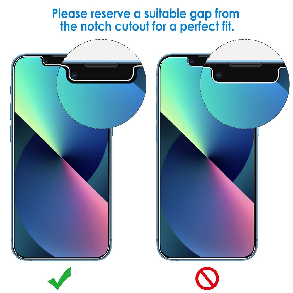 JETech Privacy Screen Protector for iPhone 16e 2025, 13/13 Pro, Black