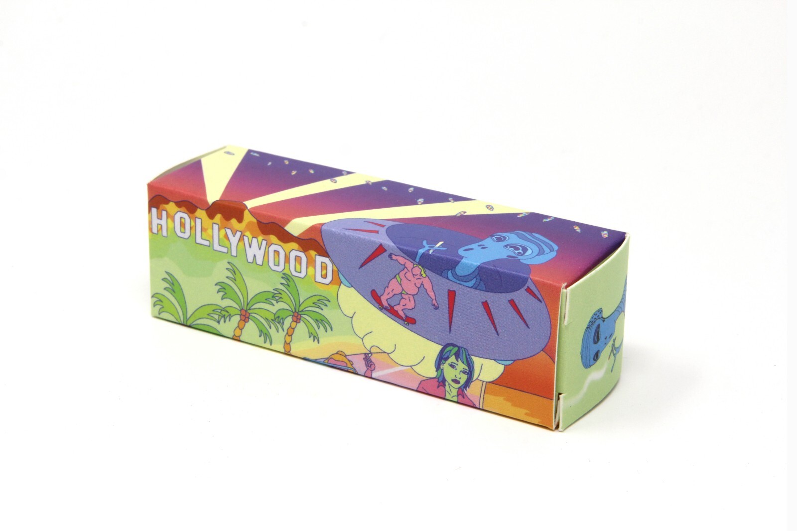 78mm Cigarette Rolling Machine Premium Smoke Bloo Alien by Quik Wikk - 2 Pack