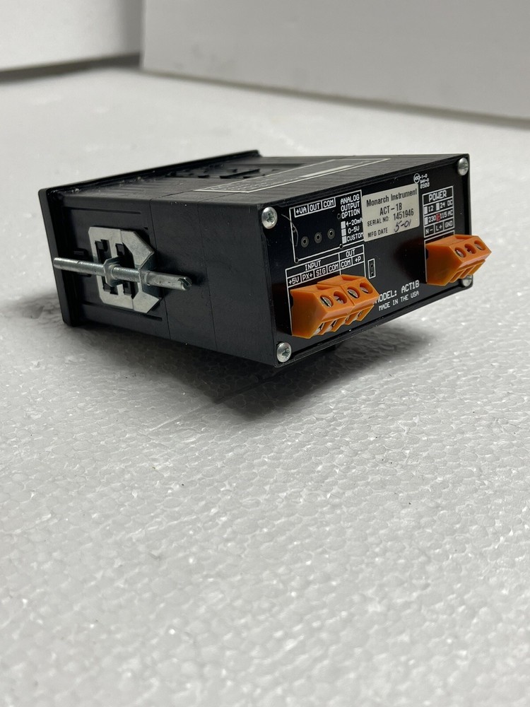 MONARCH Panel Mount TACHOMETER ACT - 1B