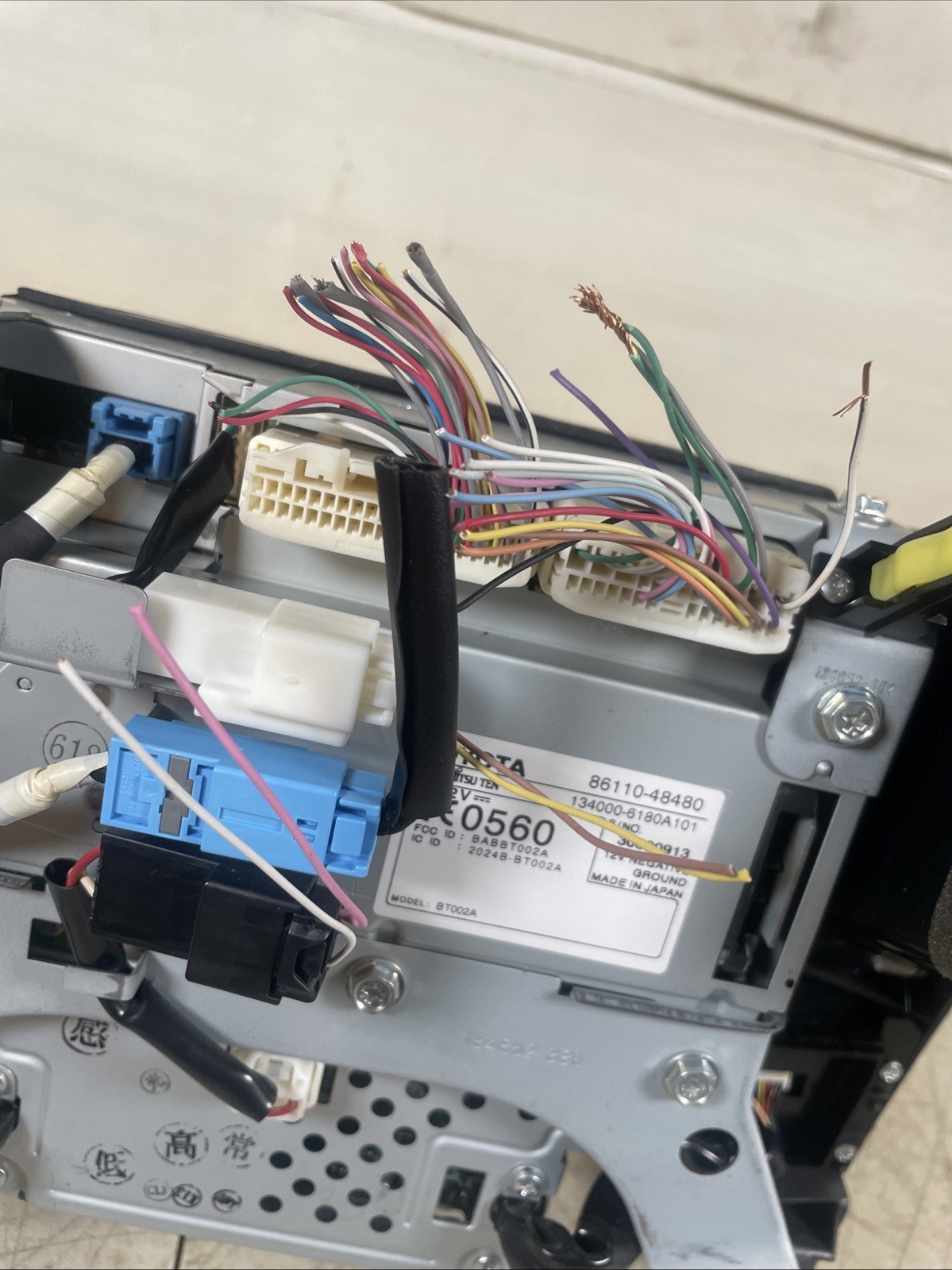 2008-2009 LEXUS RX400H DASH RADIO NAVIGATION DISPLAY SCREEN CLIMATE TESTED OEM