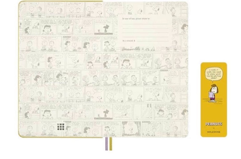 Moleskine peanut patty with notebook box