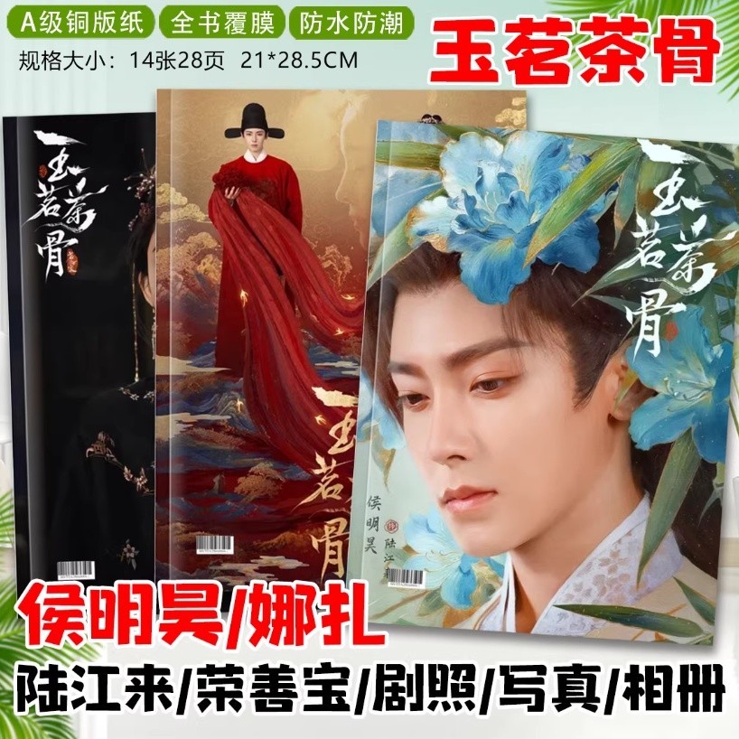 侯明昊Hou Minghao Photo Album Books 玉茗茶骨