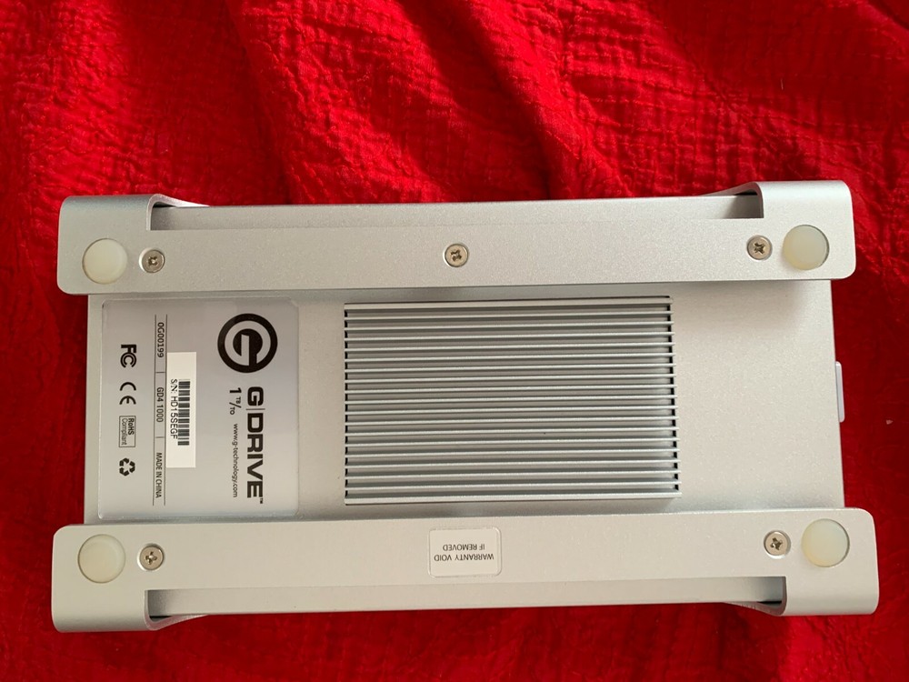 G-Technologies G Drive Gen 4 1TB External Hard Drive MAC