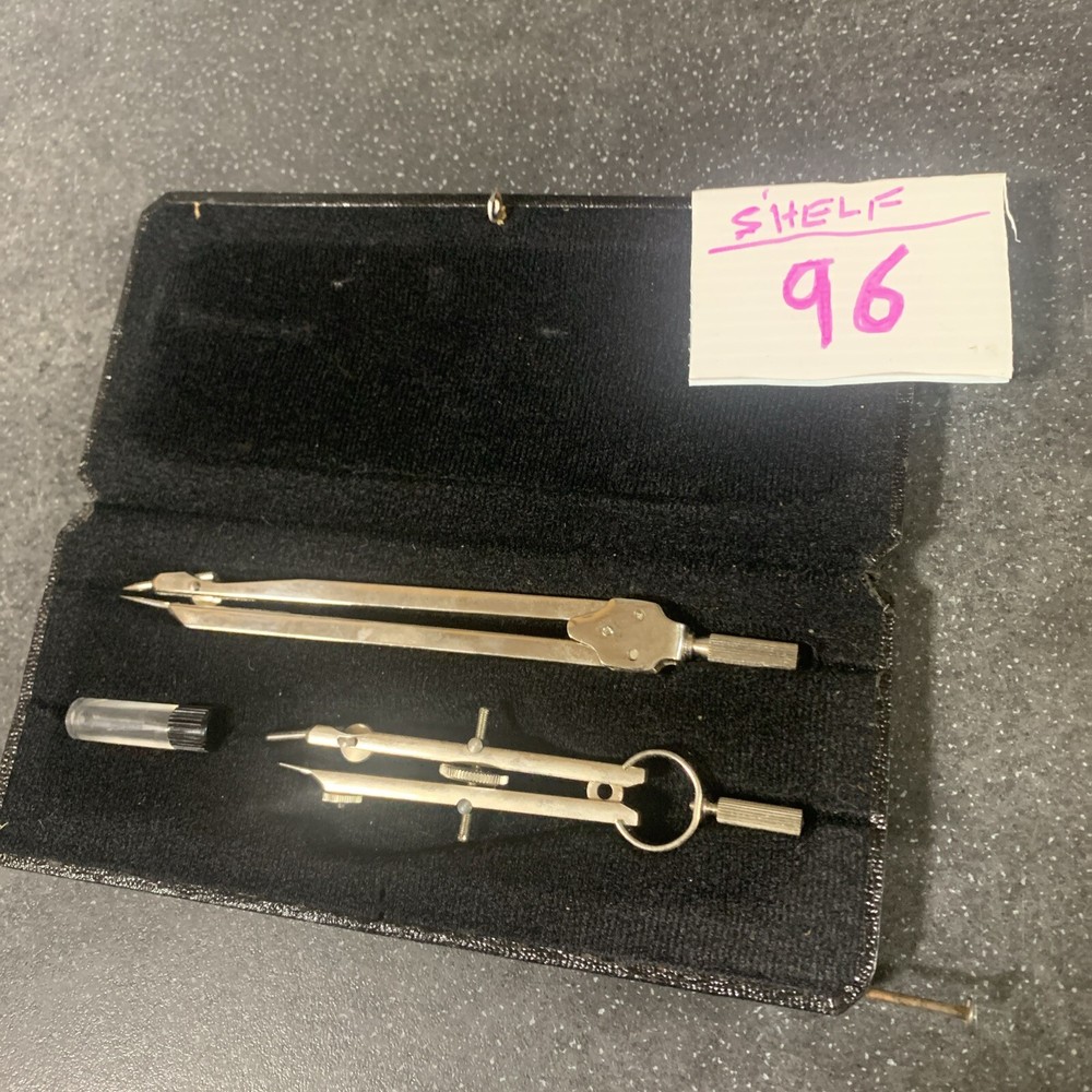 Vintage Jakar Technical Drafting Drawing Instruments - T.200 & Another