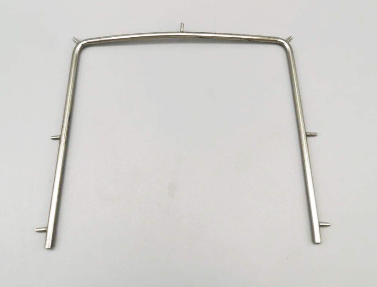Dental Rubber Dam Frames Sheets Brackets Black Contrast Foldable Plastic Steel