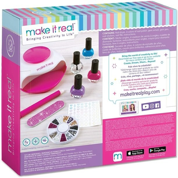 Make It Real Glitter Dream Nail Spa