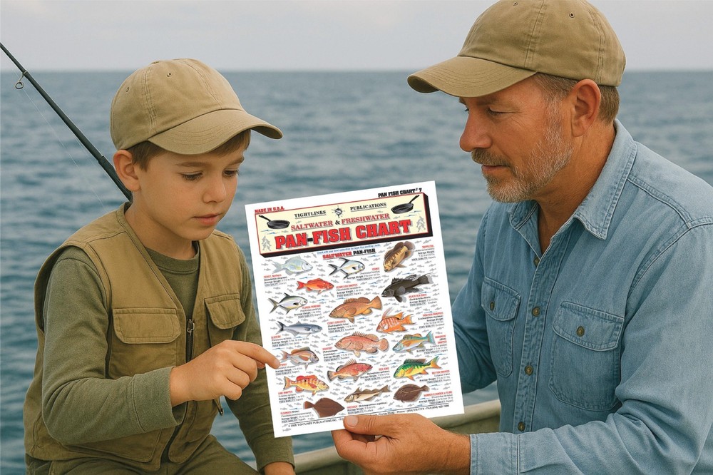 Pan-Fish Identification #7 (Fish ID W/ Recipes) - Quick Reference Guide