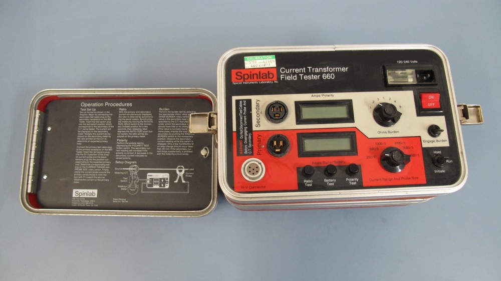 Spinlab Current Transformer Field Tester 660