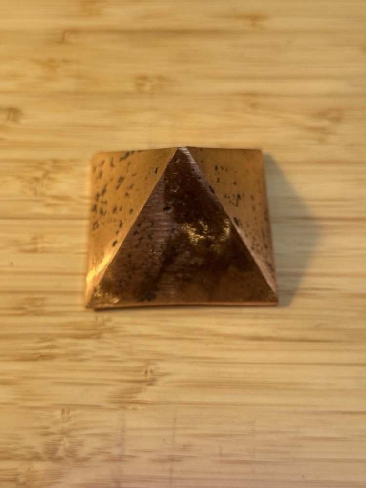 Solid Copper Meditation Pyramid 4 Lbs