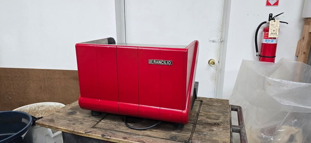 Rancilio 2 Group Espresso Coffee Machine Automatic Control Volumetric