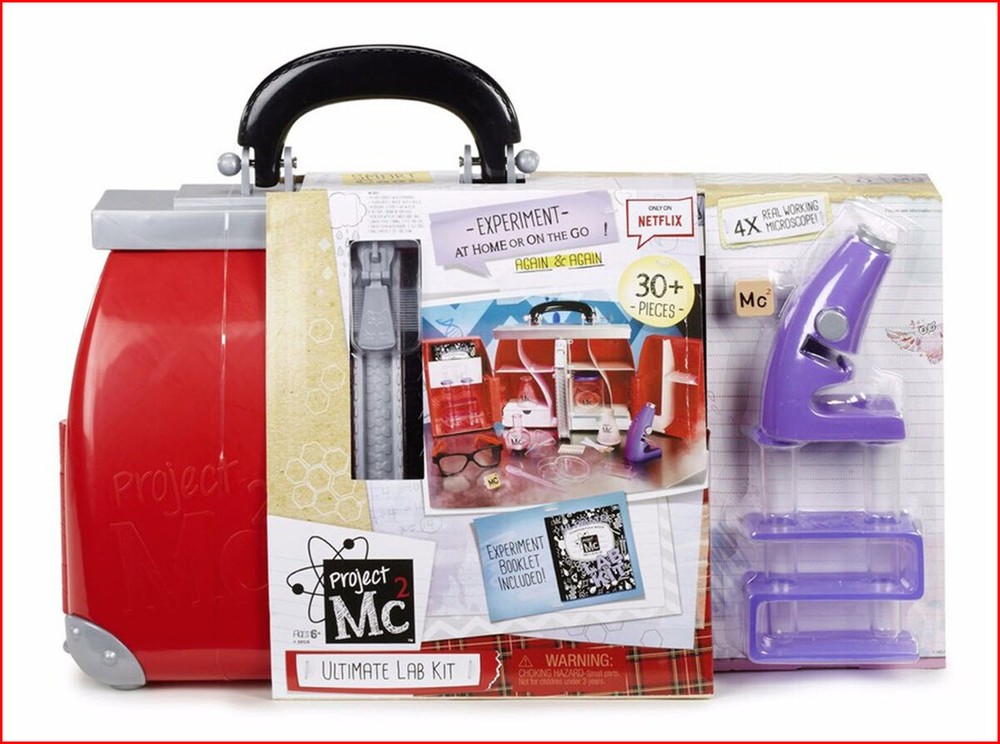 Project Mc2 ULTIMATE LAB Experiment Kit - 4x Real Microscope 30+ Pieces ❤️NEW❤️