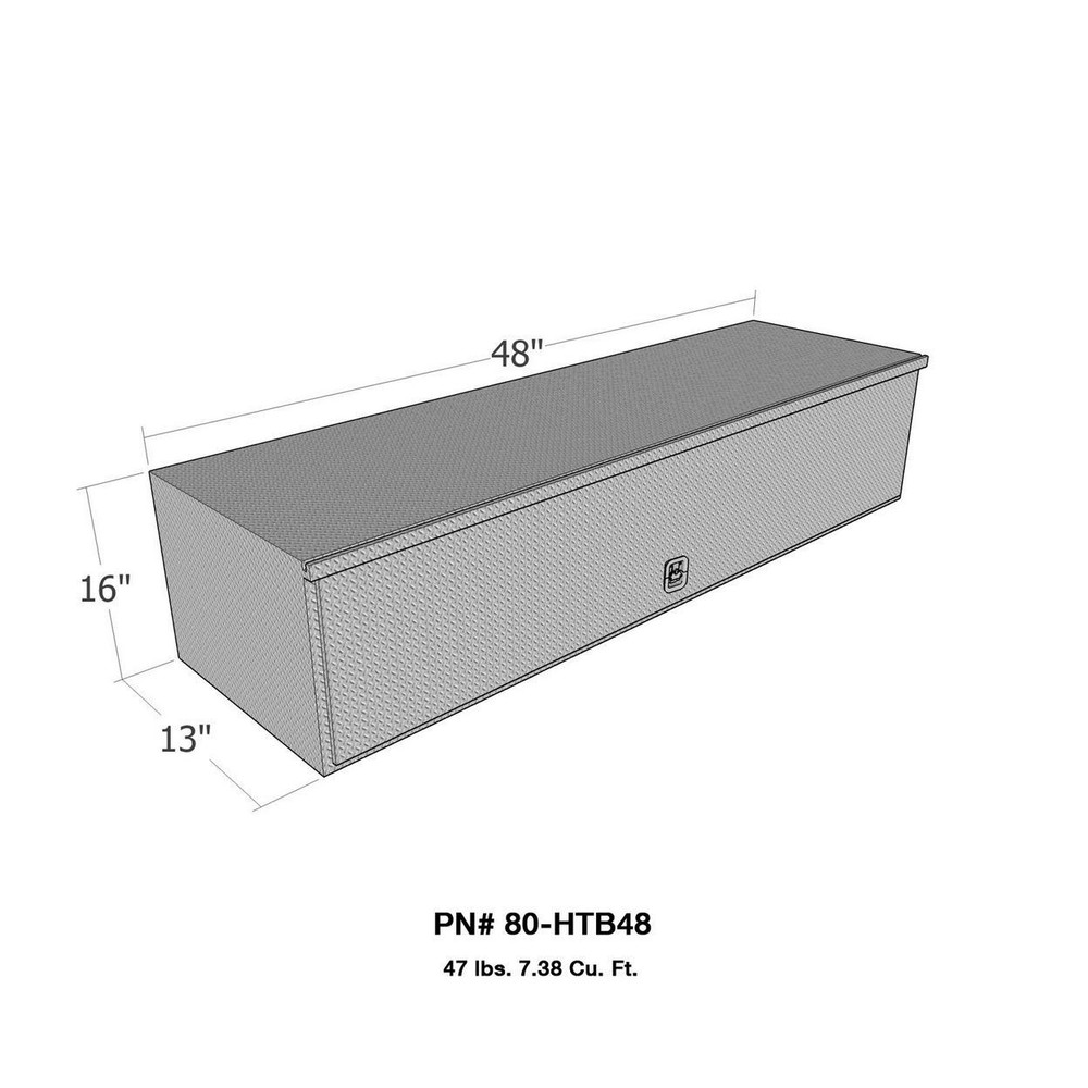 Westin Truck Bed Side Rail Tool Box | 80-HTB48