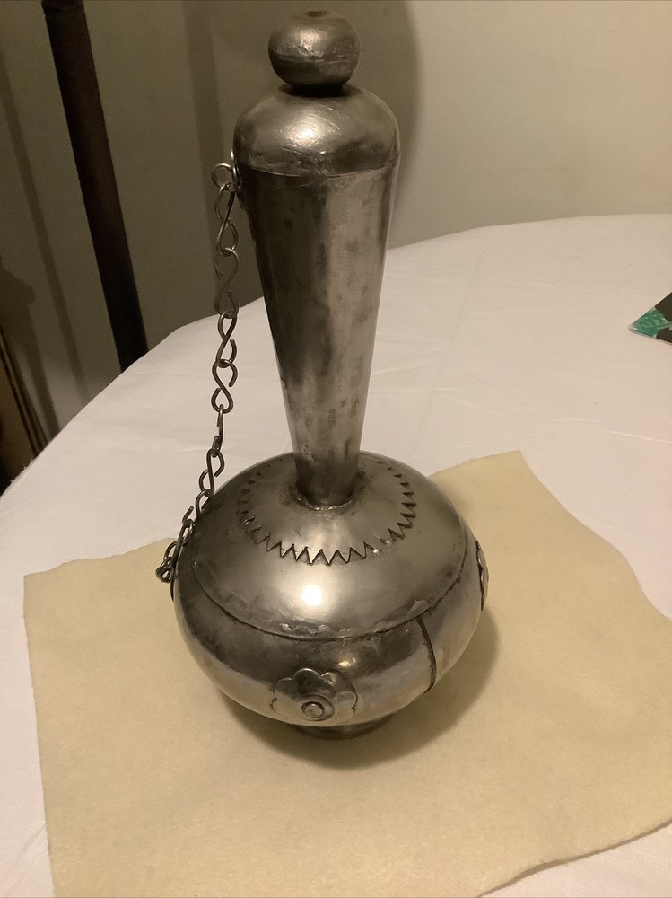 Vintage Handcrafted Unique Engraved Surai Bottle.Decor Only