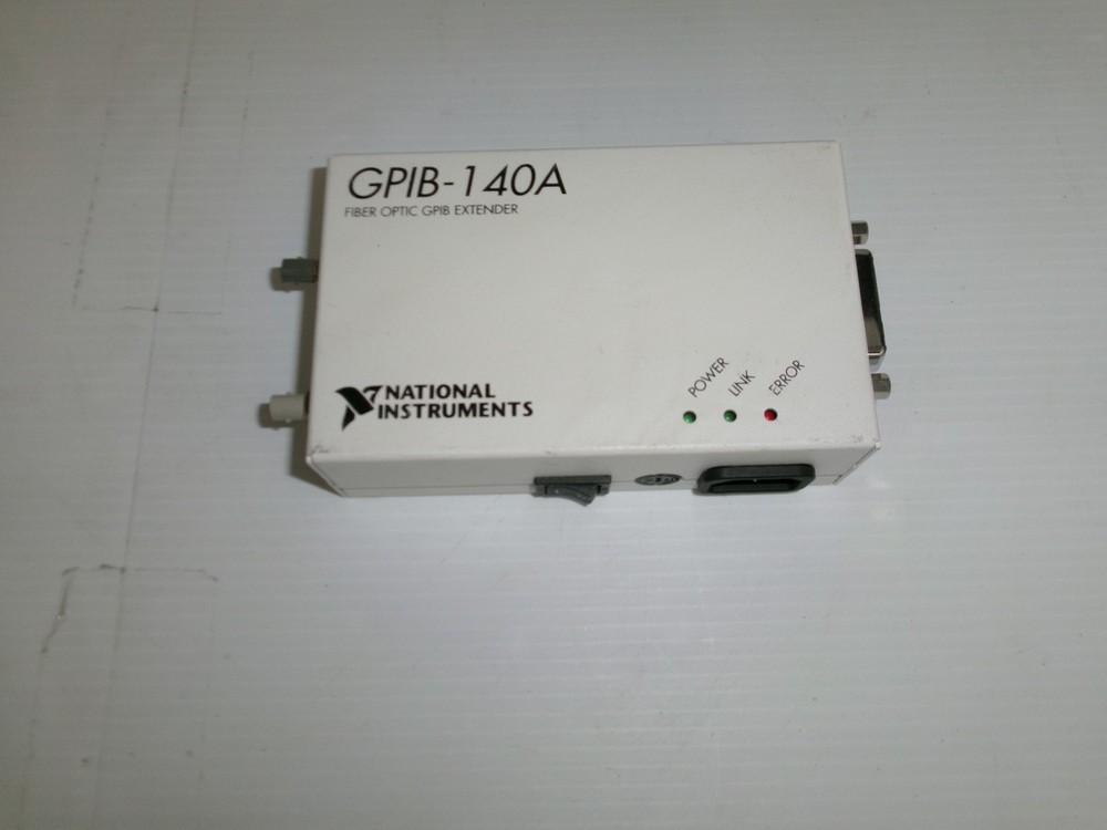 NATIONAL INSTRUMENTS GPIB-140A FIBER OPTIC GPIB EXTENDER (BFR28)