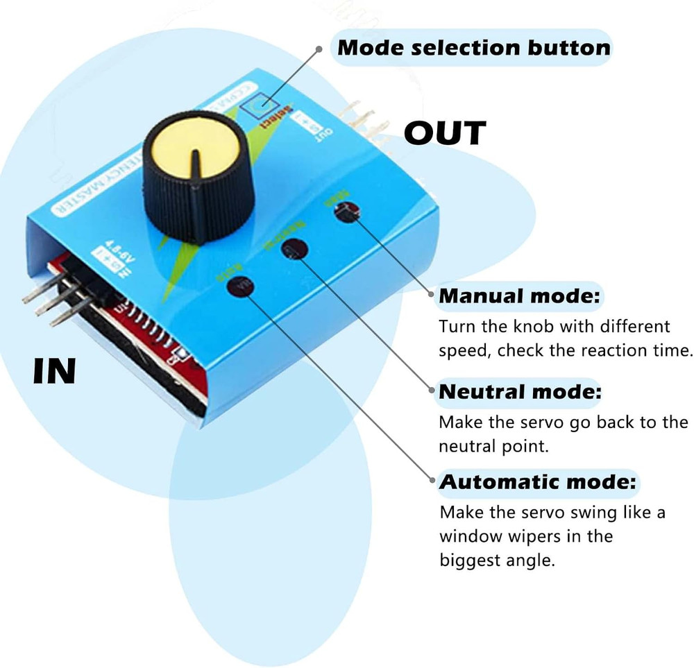 2Pcs Tiny 1.5G Servo Micro Linear Digital Servo Lightweight Mini Size for Indoor