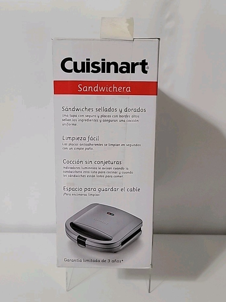 Cuisinart Sandwich Maker, Never Used