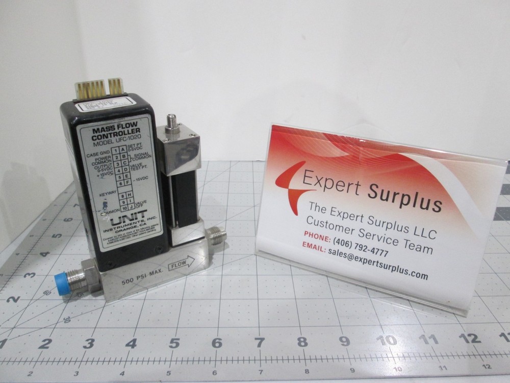 Unit, UFC-1020, Mass Flow Controller, O2, 10 SLM, Used