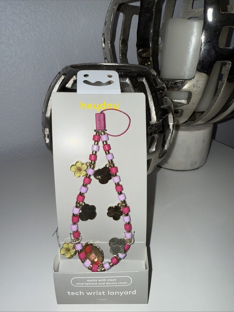 heyday Beaded Phone Strap and Tech Lanyard