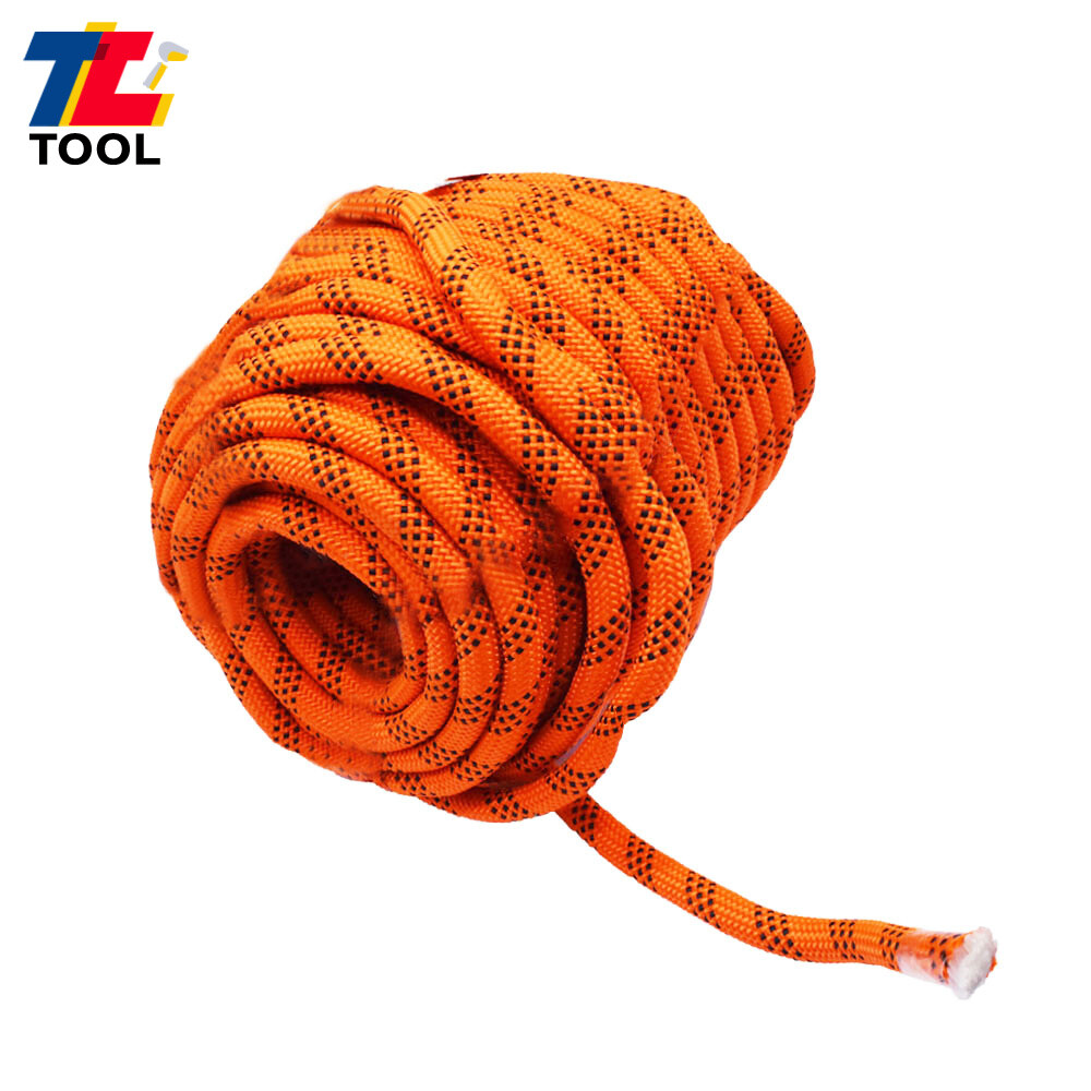6180Lbs 1/2" × 100' Double Braid Polyester Rope Breaking Strength Bull Rope
