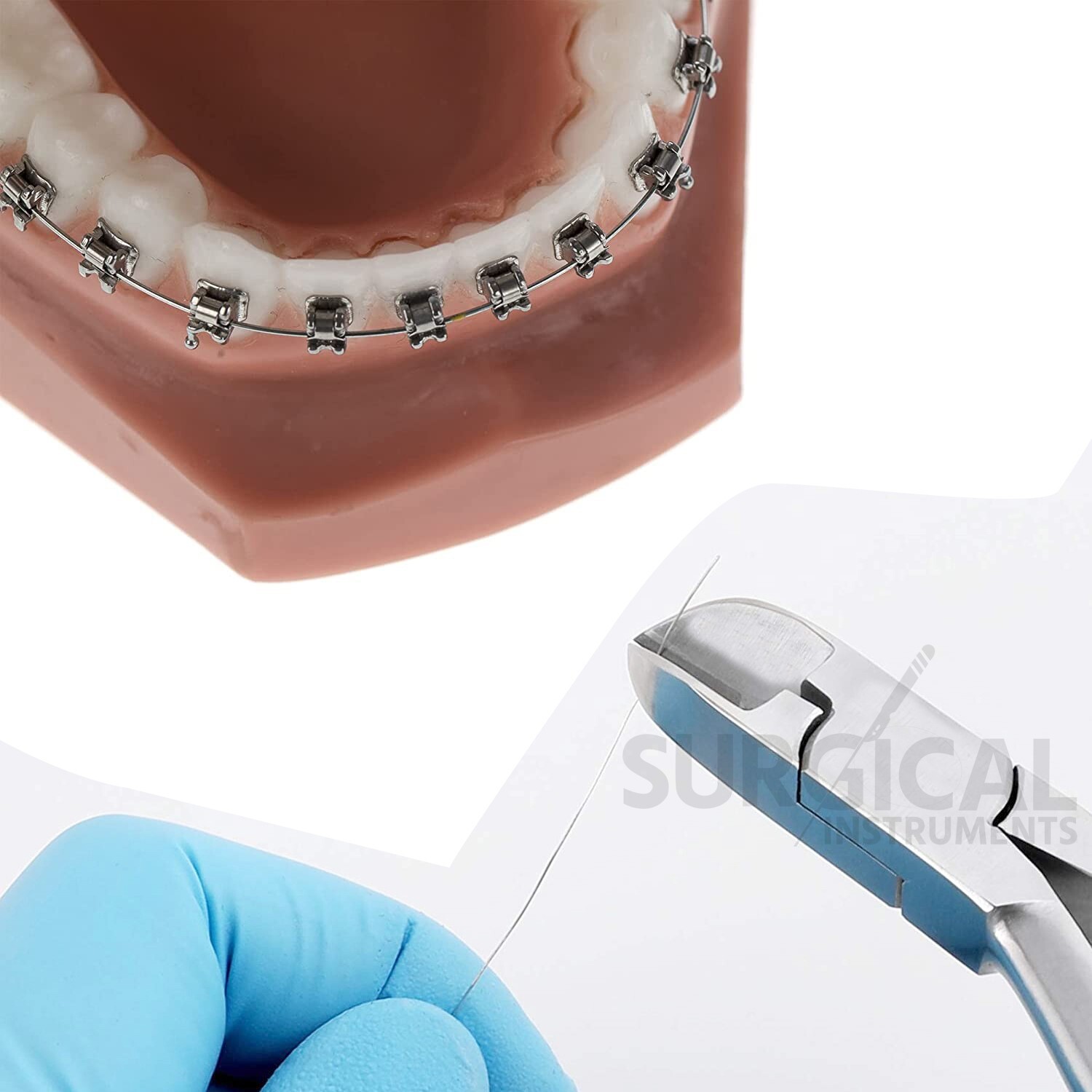 Heavy Duty Hard Wire Cutter Pliers Dental Distal Orthodontic Instruments