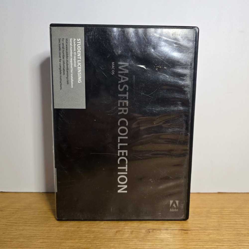 Adobe Creative Suite Master Collection CS4 Mac OS Student Licensing