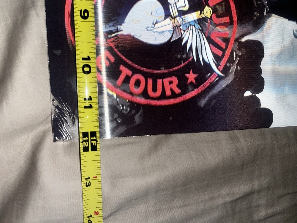 BON JOVI CIRCLE TOUR PROGRAM AND 3D POSTER