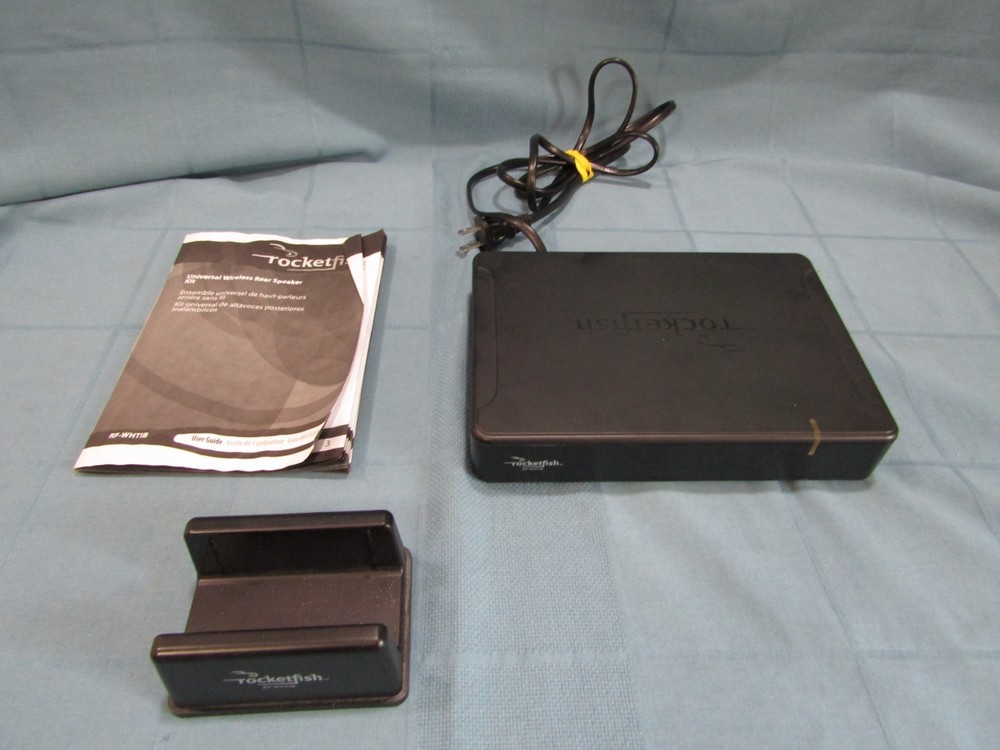 RocketFish RF-WHTIB Wireless Rear Speaker Kit - Receiver w/ stand ONLY L