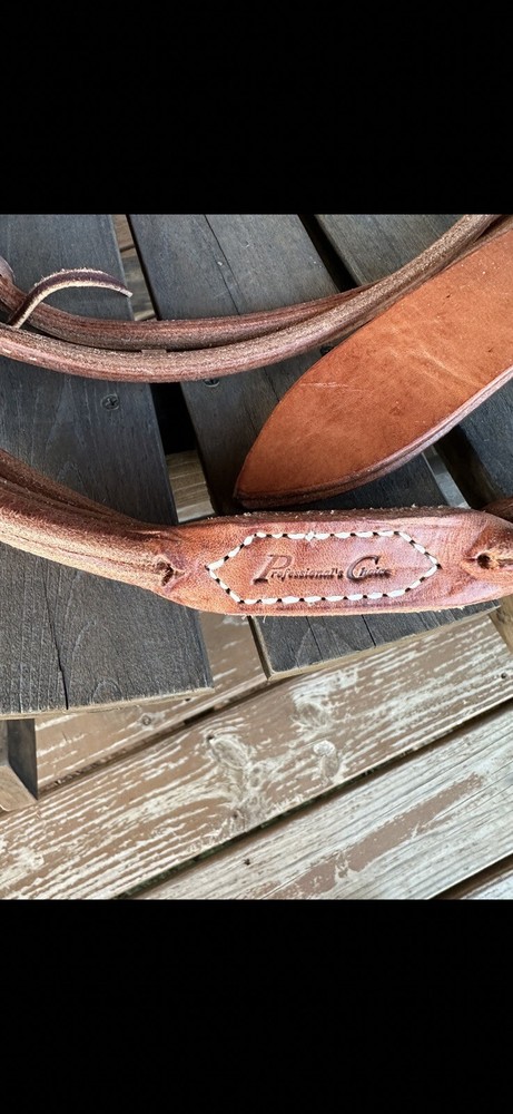 leather romel reins