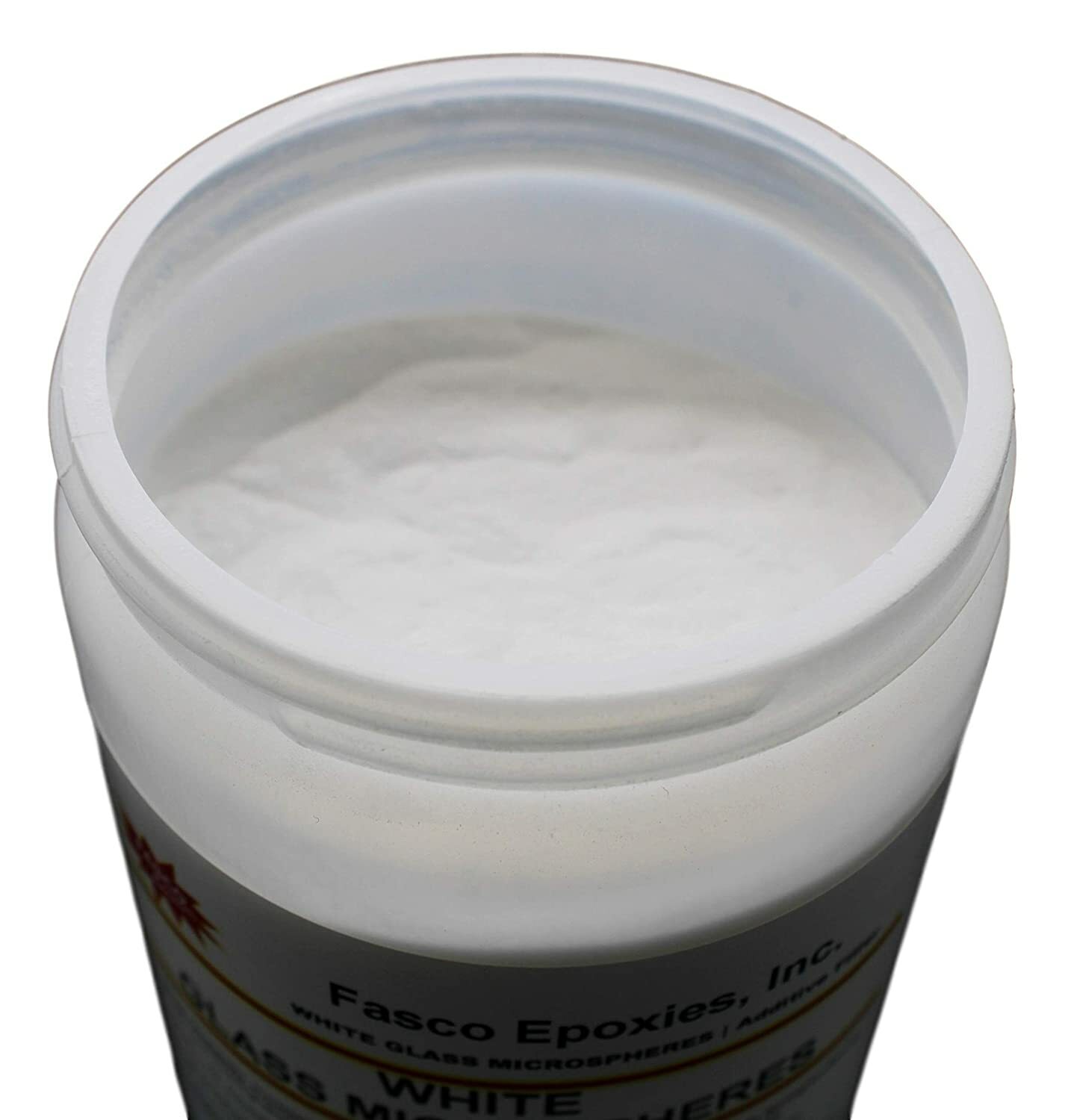 White Glass Microspheres - Filler for Epoxy and Polyester Resin - Gallon Tub