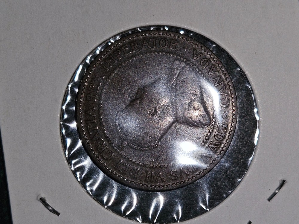 1906 Canada One Cent Queen Victoria Large Cent