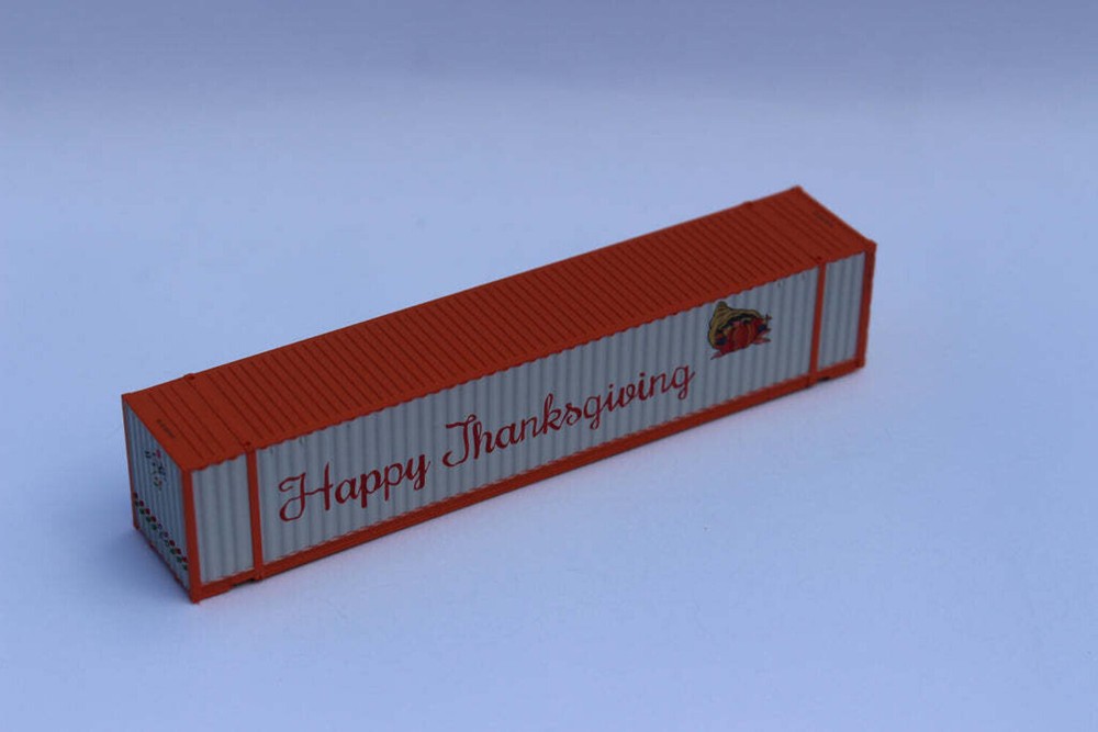 Jacksonville 485025 N Scale "VS" Thanksgiving 48' High Cube Container