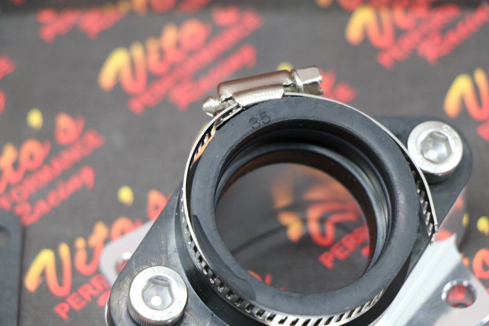 2 x BANSHEE BILLET aluminum SINGLE INTAKES carb boots intake 33mm 34mm 35mm PWK