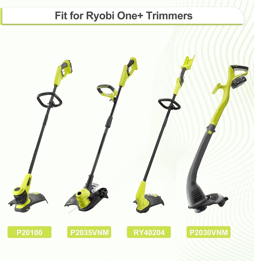 Replacement Spools for Ryobi Weed Trimmers 3 Pack Compatible with 18v 24v 40v