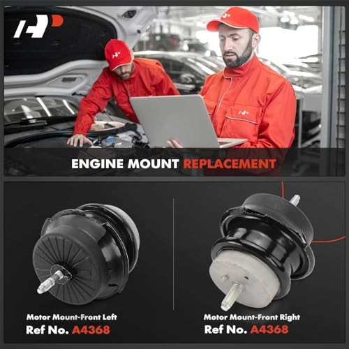 2PCS Front Left Right Engine Motor Mount Kit Compatible with Infiniti G25