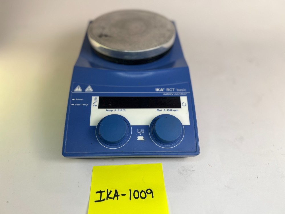 IKA RCT Basic Hotplate Magnetic Stirrer 550°C Digital Lab Equipment #3