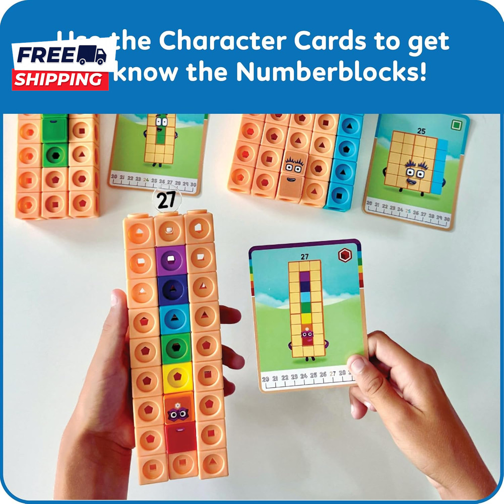 Mathlink Cubes 21-30 Activity Set 20 Preschool Learning Activities.........