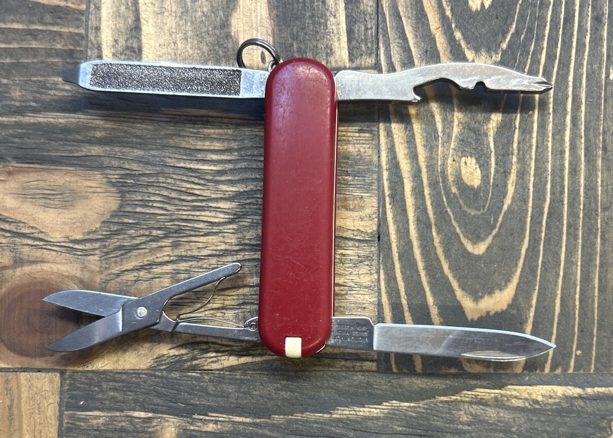 Victorinox Rambler 58MM Swiss Army Knife Red SAK Multiple Available Used