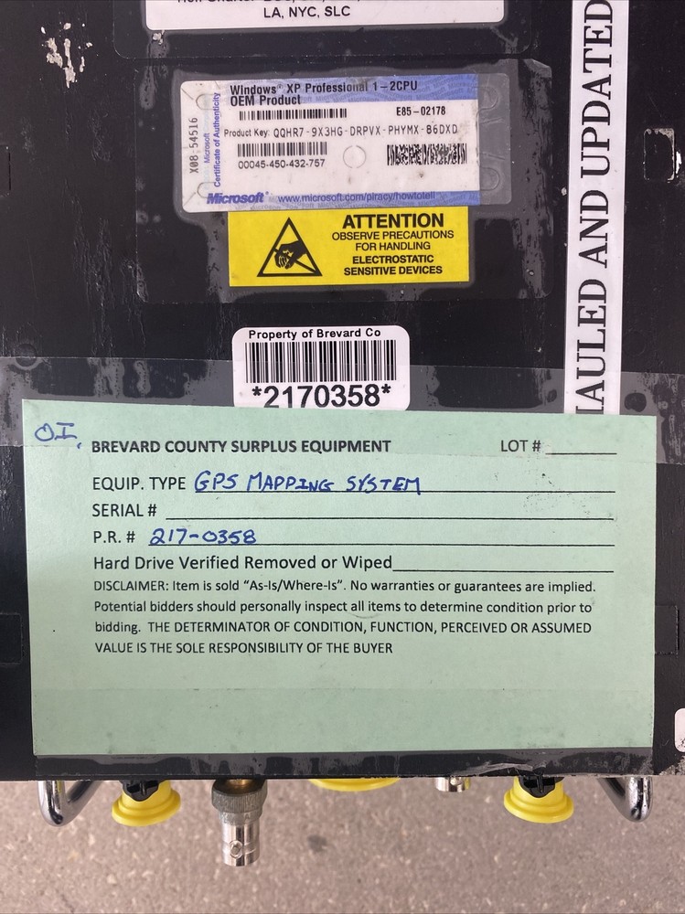 AVALEX TECHNOLOGIES MODEL AMS7100 DIGITAL HELICOPTER MAPPING SYSTEM