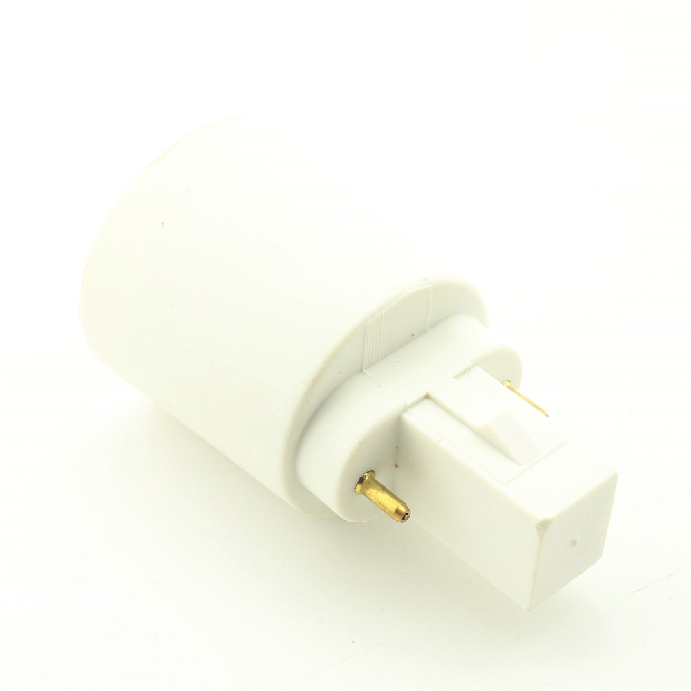 G23 to E27 Socket Base LED Halogen CFL Light Bulb Lamp Adapter Converter Holder
