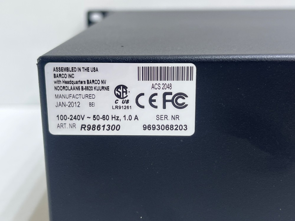 Barco ACS-2048 Alternate Content Switcher for DP Series Projectors