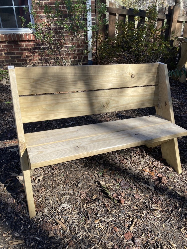 Handmade Wood Bench