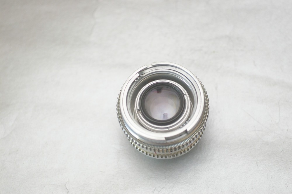 Kodak Ektra Lens onto Canon EOS R RF Camera mount Adapter