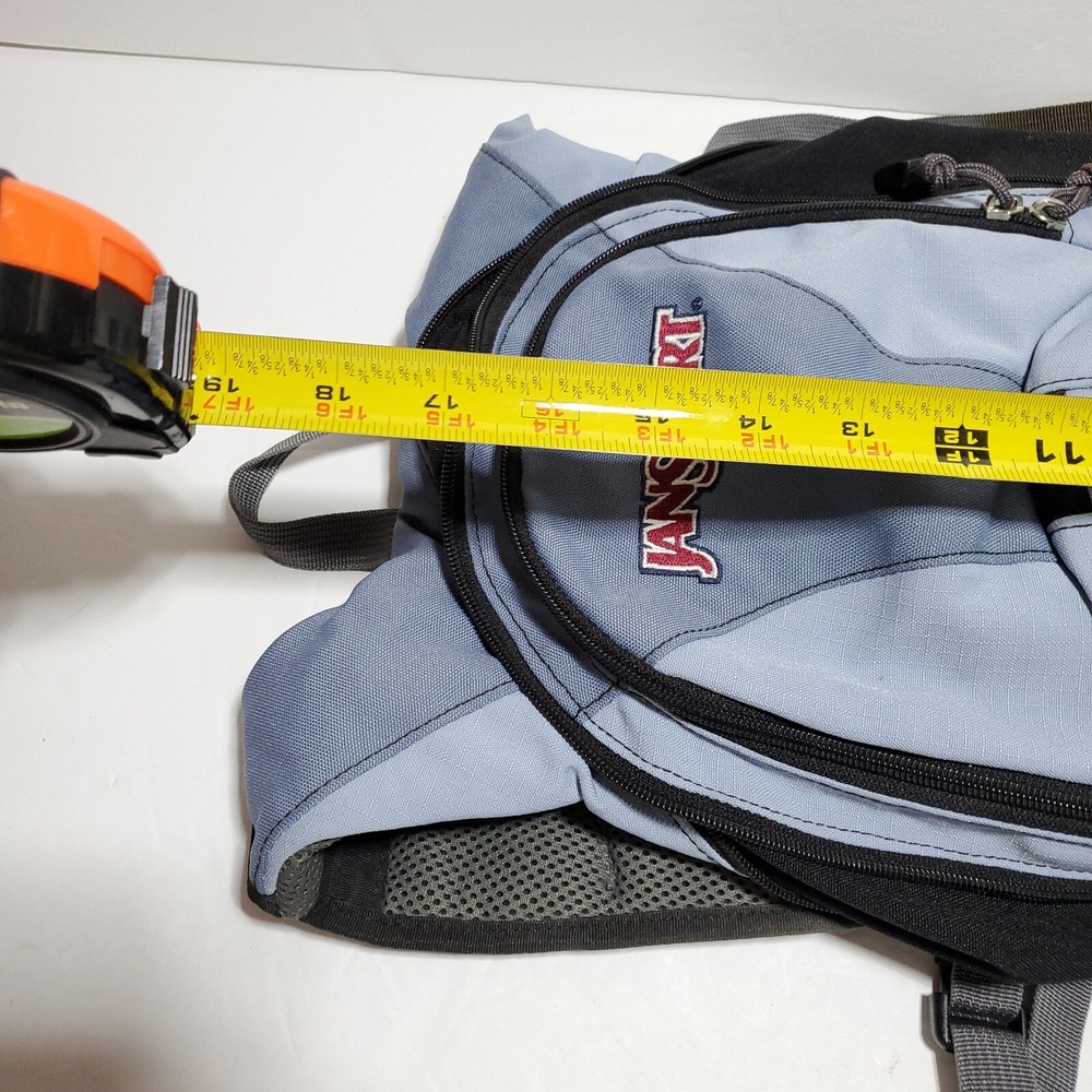 Jansport Hydration Backpack Light Blue Hiking Outdoors w/ Bladder