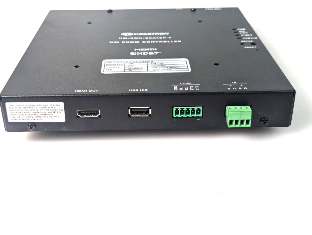 Crestron DM-RMC-SCALER-C DM Room Controller W/ Power Adapter