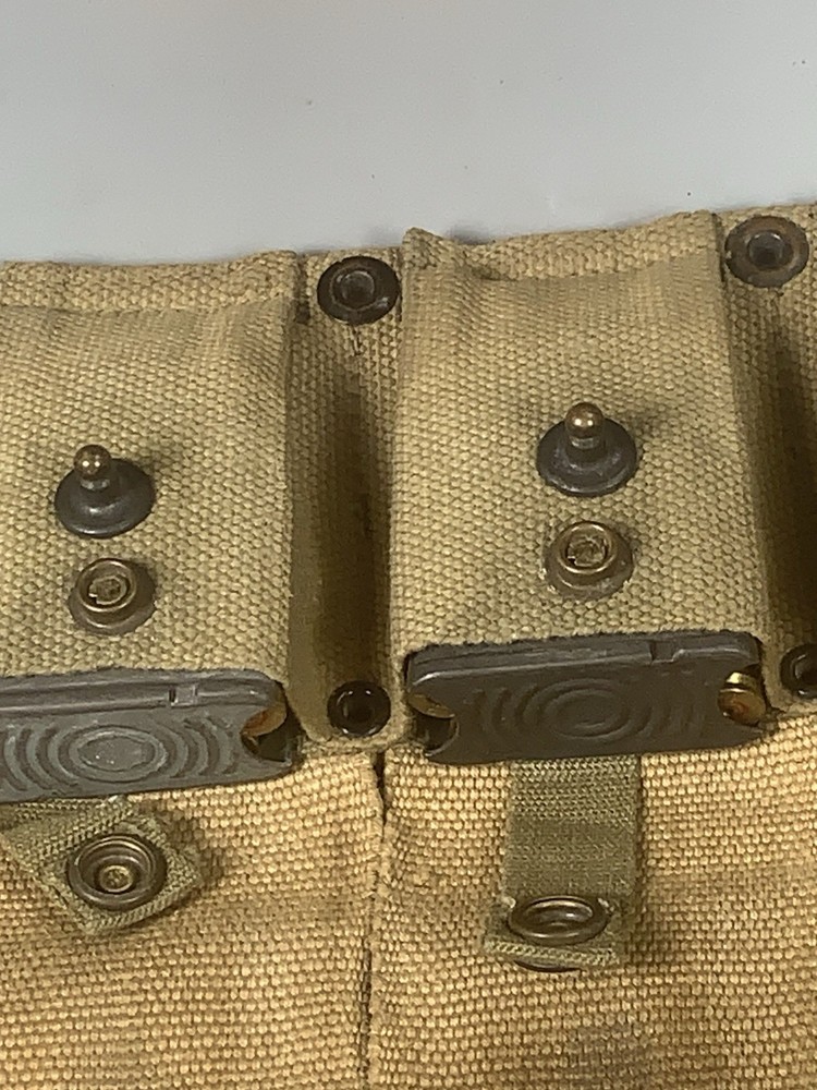 WWIli US 03 Belt 1943 Dated with 5 clips O795