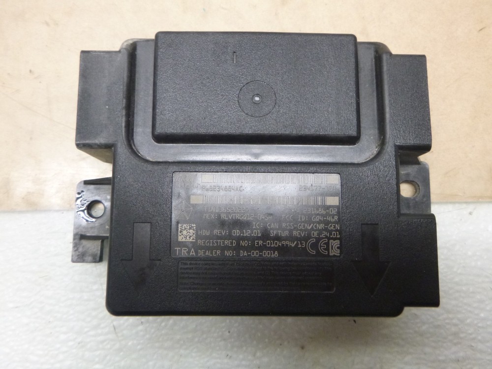 2015 Ram 1500 68234884ac Keyless Entry Receiver