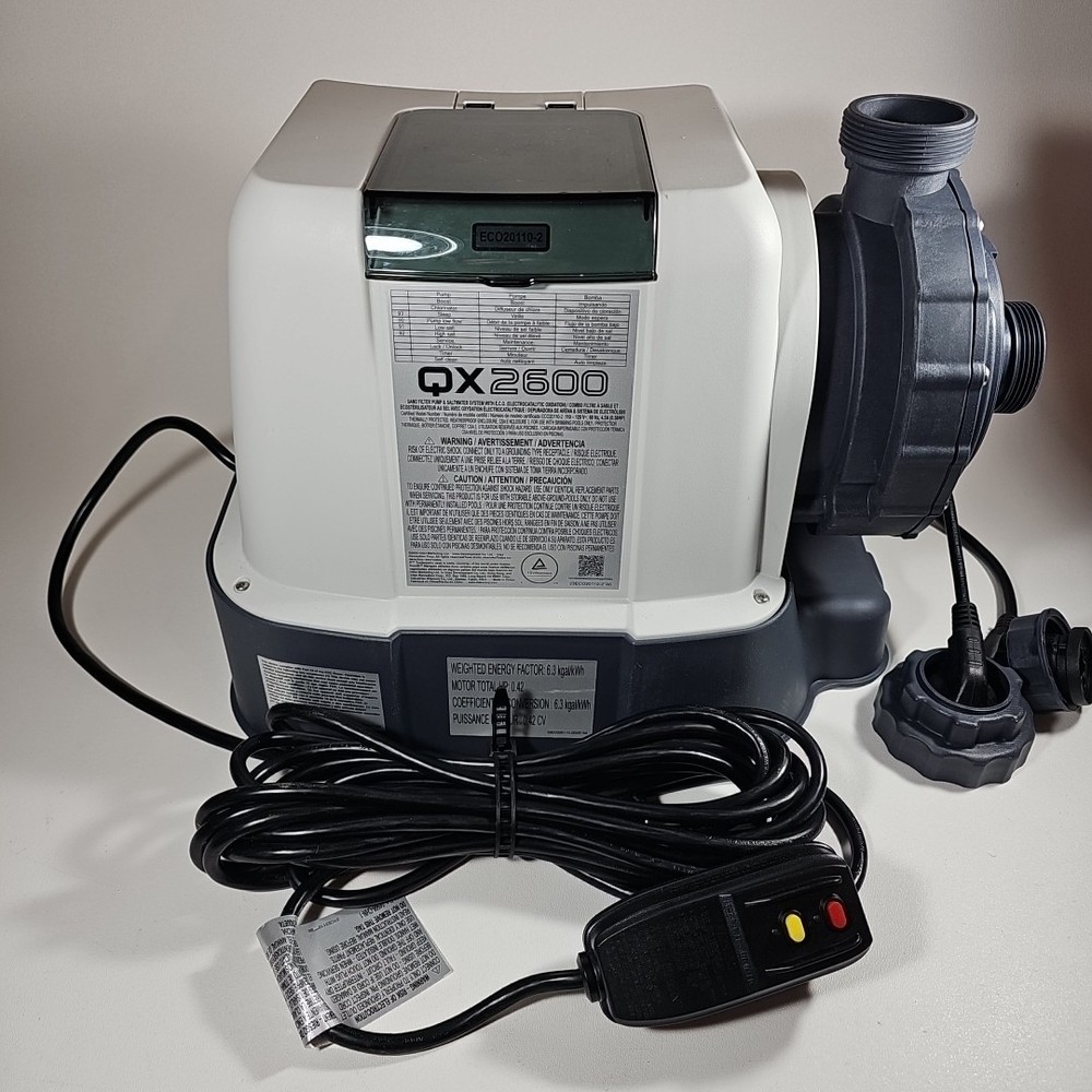 Intex 1304IEG Pump Motor & Control 26679EG 16" Sand Filter Pump Open Box